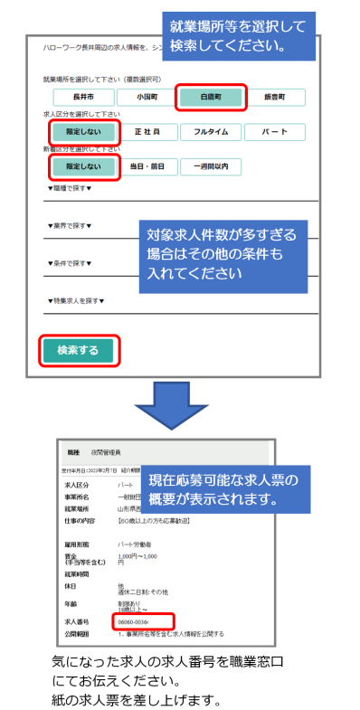 シンプル求人検索