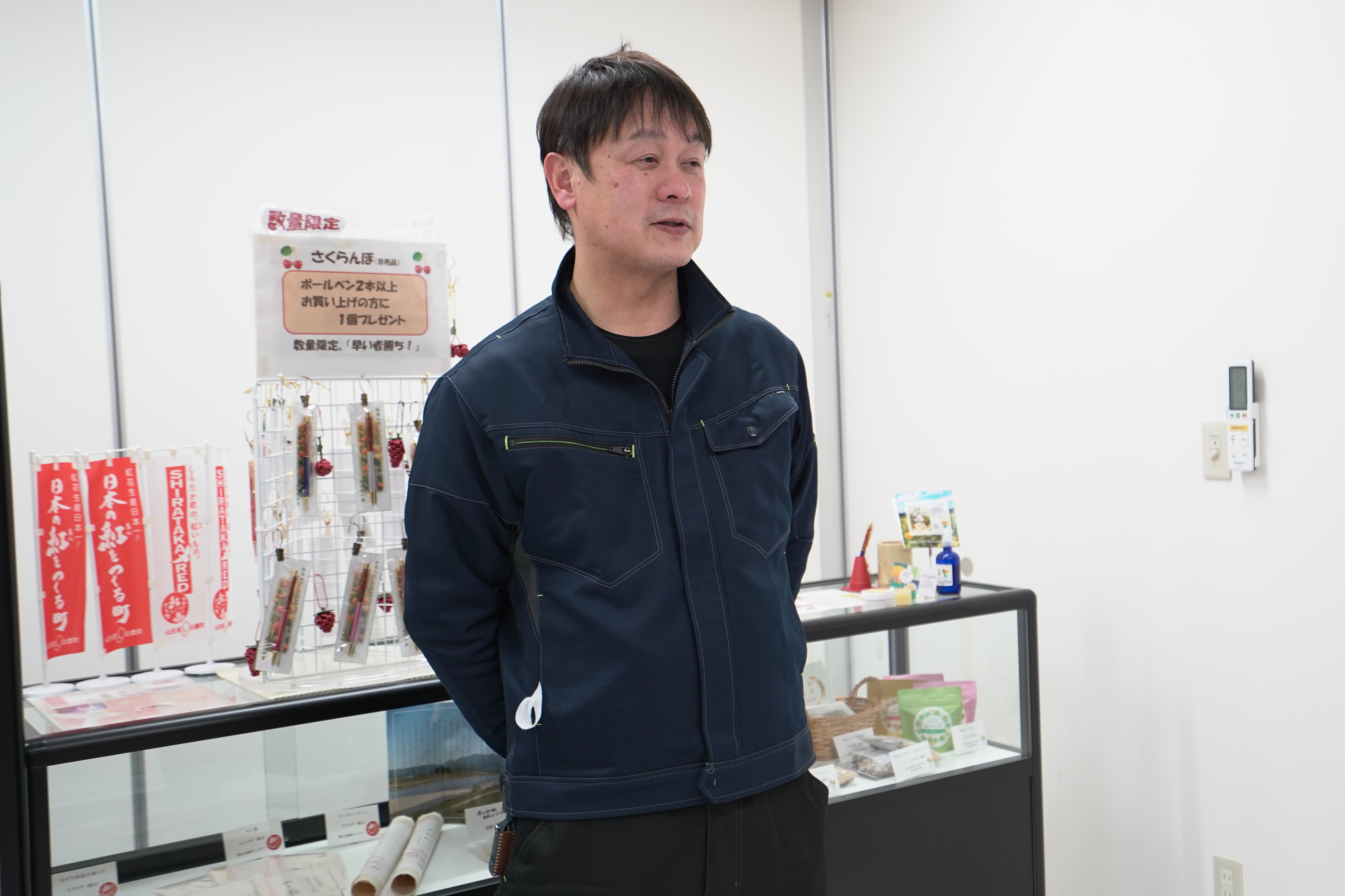 小松織物工房小松寛幸さん